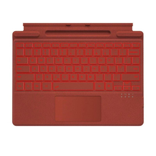 (Red) for Surface Pro Tablets Keyboards Wirelessly Touchpad Bluetoothcompatible with Backlights for Surface Pro 8/9 Tablets  Red