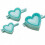 3 Pack Plastic Dumpling Press Mold for Ravioli Pierogi Wrapper Dough Cutter 1