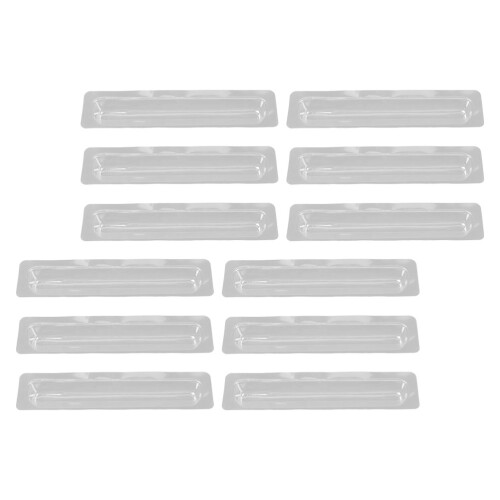 24 Pcs Plastic Transparent Clock Hands Cover For Quartz Wall Clock 1