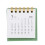 5Pcs Desk Calendar 2025 Table Desktop Spiral Binding Decoration 1