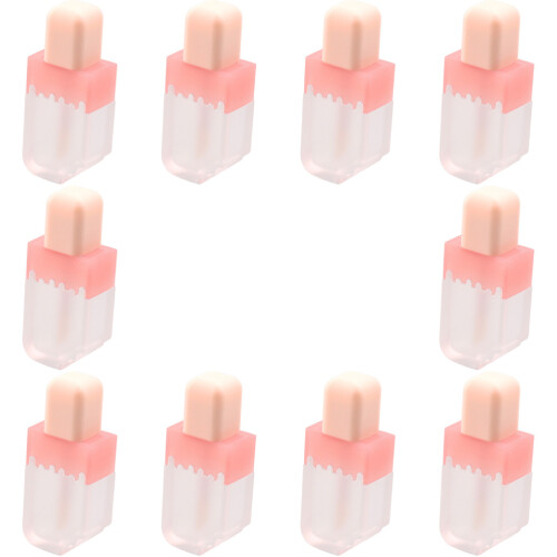 40 Pcs Refillable Shaped Lip Balm Tubes Mini Gloss Bottles 1