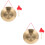 2 Sets Traditional Chinese Gong With Hammer 6