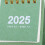 5Pcs Desk Calendar 2025 Table Desktop Spiral Binding Decoration 8