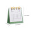 5Pcs Desk Calendar 2025 Table Desktop Spiral Binding Decoration 3