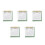 5Pcs Desk Calendar 2025 Table Desktop Spiral Binding Decoration 11
