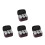 4 Sets Portable Stainless Steel Spice Shaker With Bag 6