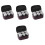4 Sets Portable Stainless Steel Spice Shaker With Bag 10