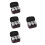 4 Sets Portable Stainless Steel Spice Shaker With Bag 8