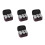 4 Sets Portable Stainless Steel Spice Shaker With Bag 3
