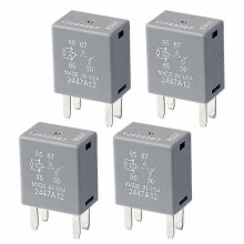4Pcs 12VDC 30A 4-Pin Automotive Relay 12088567 8567 for Car Truck