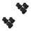 6 Pcs Universal Fan Connector Fitting Mounting Elbow For Floor Fan 6