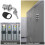 Push Button Retractable Impact Lock For Electrical Cabinet Doors 8