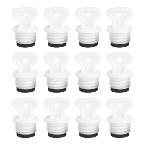 48 Pcs Replacement Rubber Hot Water Bottle Caps Leakproof For Winter 1