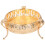 Obstschale Metall Runde Ort Snacks Kleine Schmuck 1