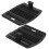 6 Pcs Silicone Handle Holder For Cast Iron Skillet Black 3