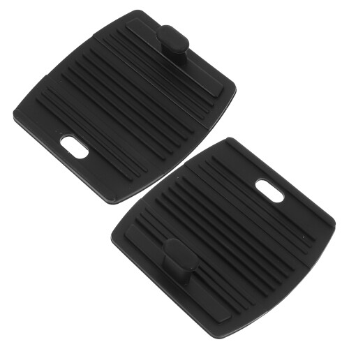 6 Pcs Silicone Handle Holder For Cast Iron Skillet Black 1