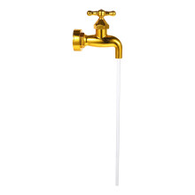 2 Sets Invisible Flowing Water Fountain Courtyard Decor Floating Tap