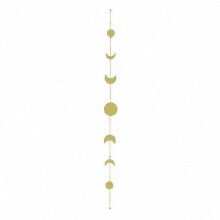 Metal Sun and Moon Hanging Decor for Living Room Photo Display Walls