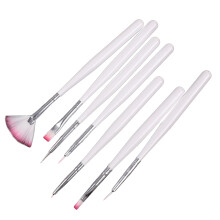 42St Pennenset Wit Duurzaam Met Lange Handgreep Manicure