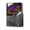(Black) x6 3.5 Inch IPS Screen Handheld Game Players Dual Joystick Game Retro 1