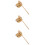 3 Sets Wooden Buddhist Percussion Musical Instrument 10