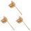 3 Sets Wooden Buddhist Percussion Musical Instrument 4