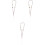 3Pcs Beaded Mobile Phone Charm Strap Anti-Lost Wrist Chain 5