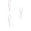 3Pcs Beaded Mobile Phone Charm Strap Anti-Lost Wrist Chain 9