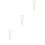 3Pcs Beaded Mobile Phone Charm Strap Anti-Lost Wrist Chain 7