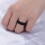 21 Pcs Silicone Couples Wedding Rings For Women 18. 9
