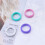 21 Pcs Silicone Couples Wedding Rings For Women 18. 11