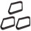 3Pcs Wood Billiard Rack Rhomb Table Pool Ball Frame 4