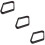 3Pcs Wood Billiard Rack Rhomb Table Pool Ball Frame 11