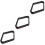 3Pcs Wood Billiard Rack Rhomb Table Pool Ball Frame 7