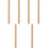 6 Pcs Copper Incense Tube Stick Holder Container 6