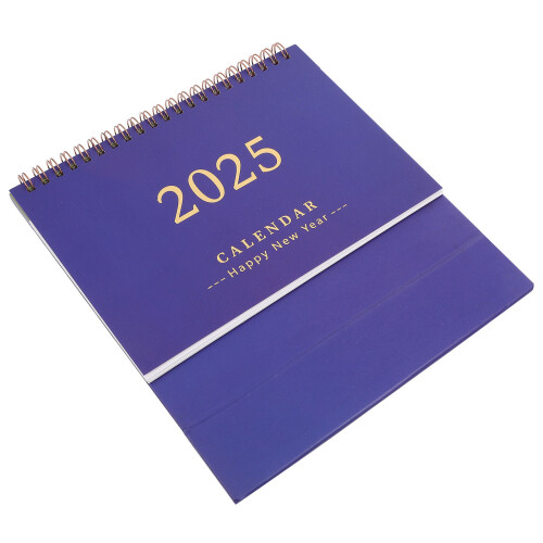 2Pcs Desktop Paper Calendar For Office Use 2
