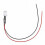 10pcs 12V 10mm Multicolor LED Diode Lights with 20cm Cable 0.06W White 6