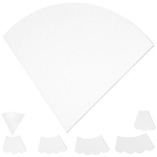 2 Sets Christmas Tree DIY Sewing And Quilting Template 1