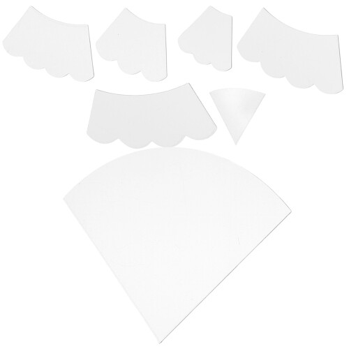 2 Sets Christmas Tree DIY Sewing And Quilting Template 2