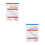 2Pcs White Small Business Sales Order Receipt Book Multicolumn Design 10