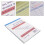 2Pcs White Small Business Sales Order Receipt Book Multicolumn Design 11