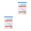 2Pcs White Small Business Sales Order Receipt Book Multicolumn Design 7