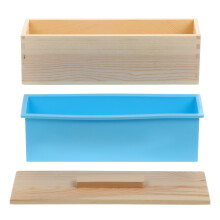 2Pcs Wood Soap Mold Box Natural Handmade Premium