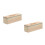 2Pcs Wood Soap Mold Box Natural Handmade Premium 6