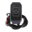 (White) Motorcycle Handlebar Switch Button Corrosion-Resistant Waterproof Universal Fit Handlebar Light Switch Push Button Headlight Accessories 1