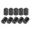 10PCS Gummi Durable Billard Pool Queue Spitze 4