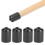 10PCS Gummi Durable Billard Pool Queue Spitze 5