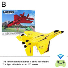 (Yellow) RC Plane RC Model Jet Fighter Remote Control Aircraft RC Airplane kids To