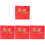 4Pcs Chinese Style Desktop Calendar 2024 Freestanding 4