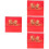 4Pcs Chinese Style Desktop Calendar 2024 Freestanding 8